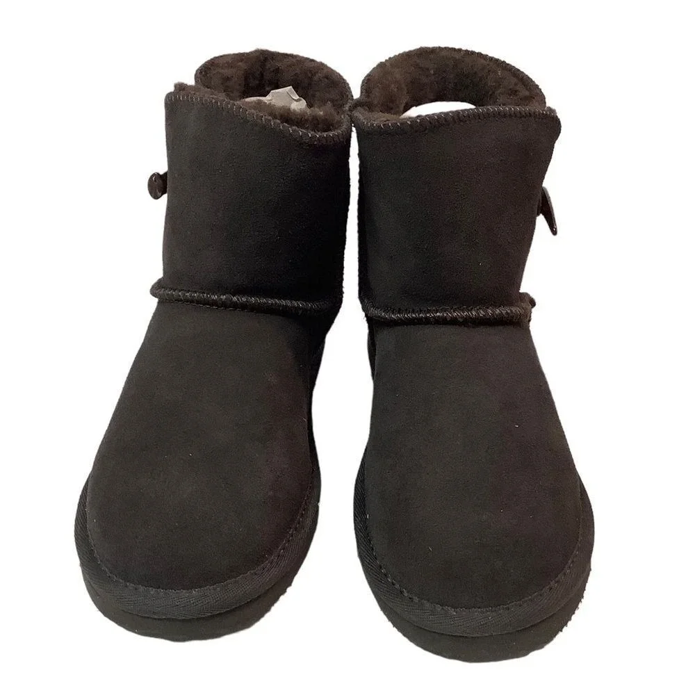 NWT Aussie Merino brown boots‎ size K8